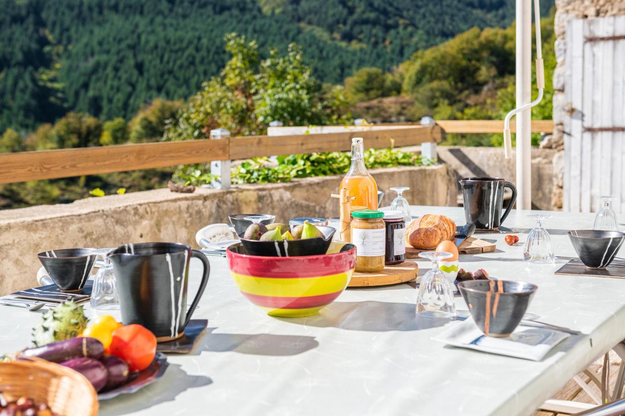 Les Chambres De La Ferme De Chalas Valgorge Ngoại thất bức ảnh